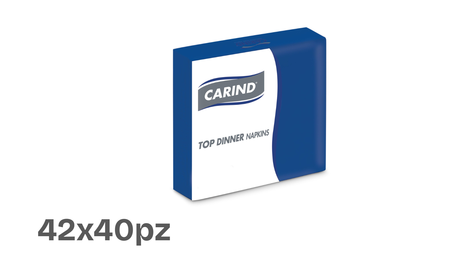 Carind Lunch Napkins – Tovaglioli 38x38 cm in Pura Cellulosa (42x40pz)