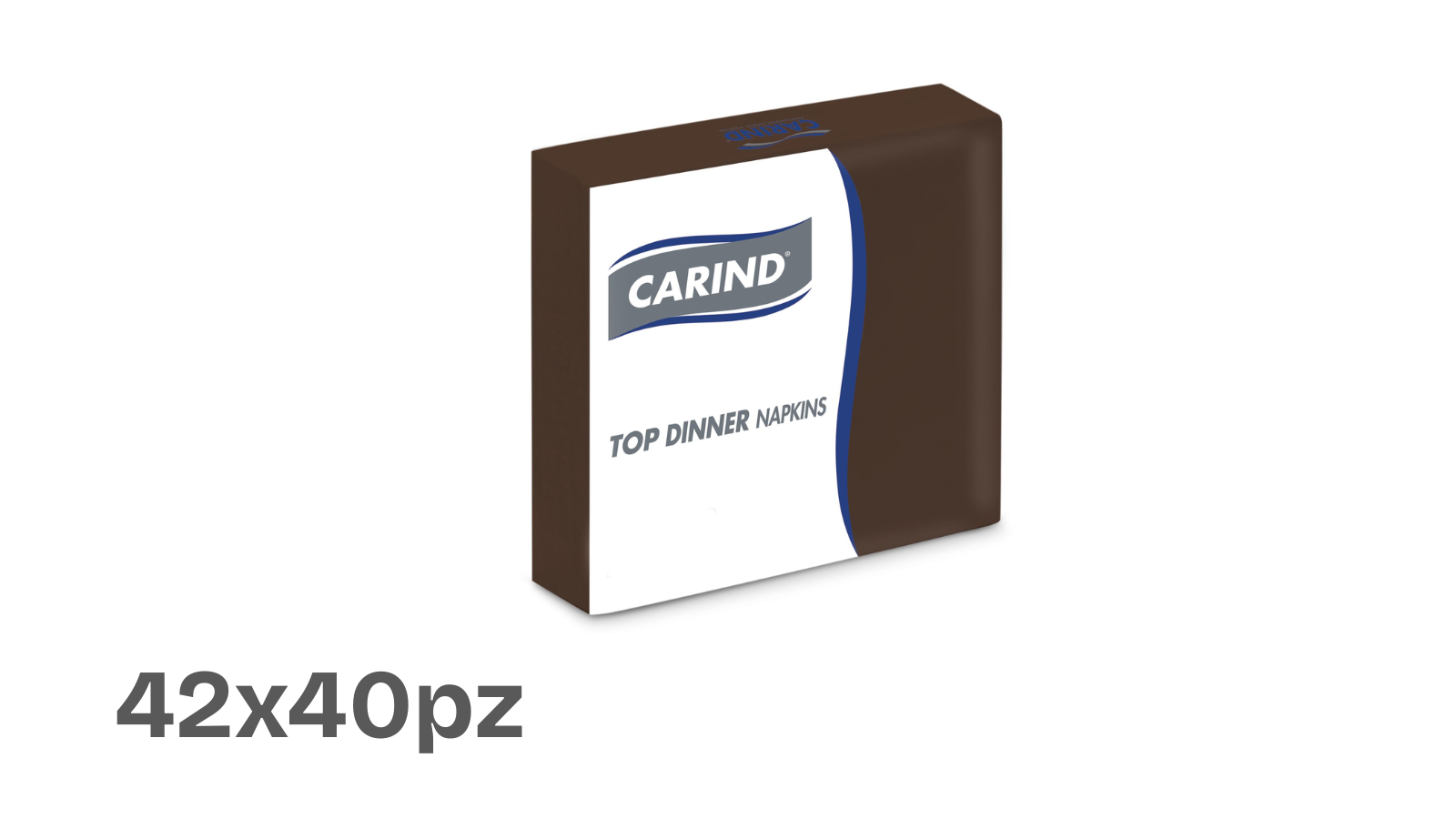 Carind Lunch Napkins – Tovaglioli 38x38 cm in Pura Cellulosa (42x40pz)