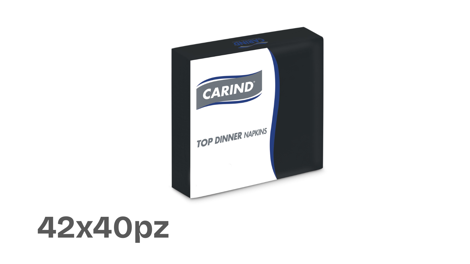 Carind Lunch Napkins – Tovaglioli 38x38 cm in Pura Cellulosa (42x40pz)