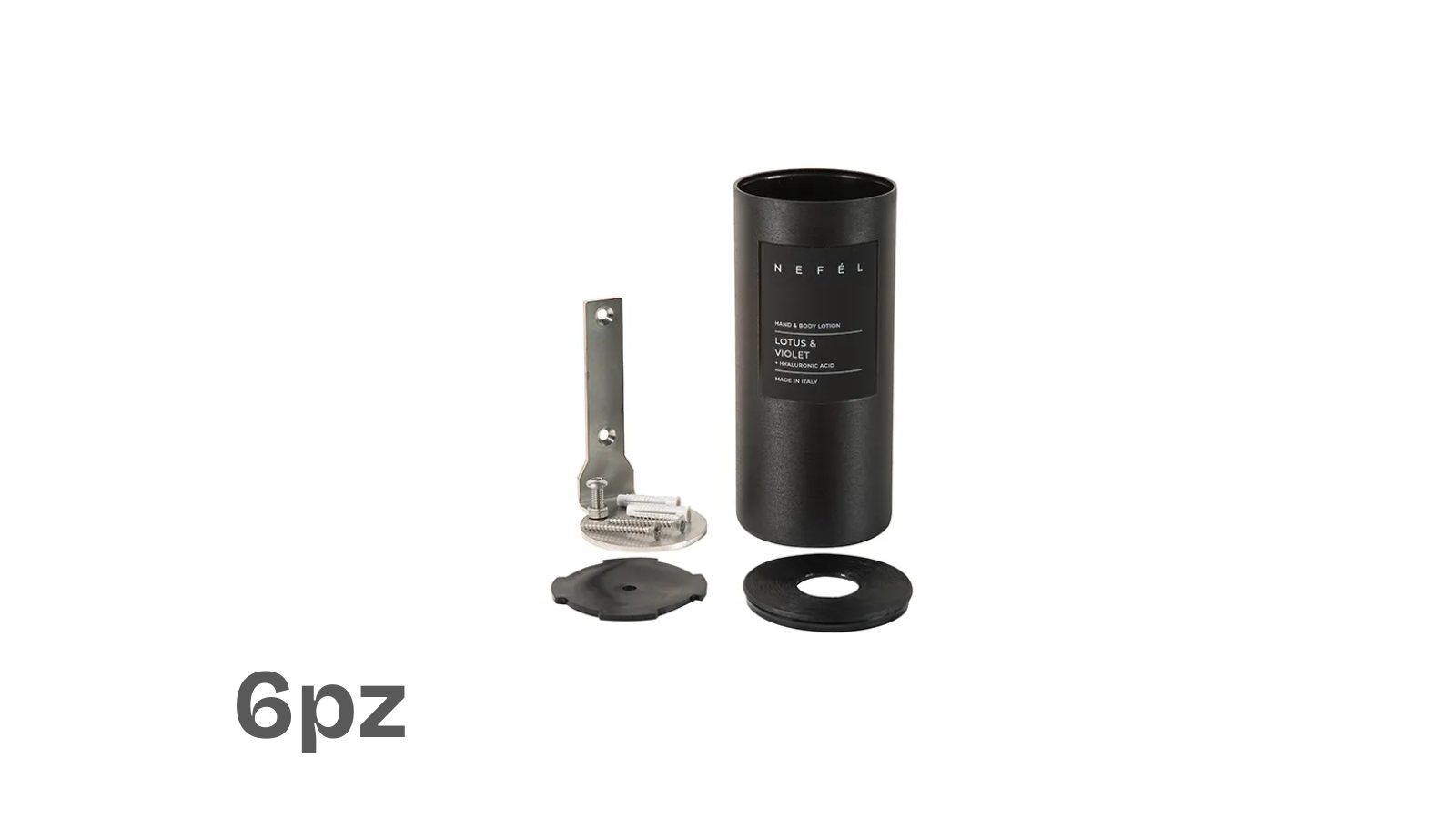 Sistema di Fissaggio a Muro per Dispenser – Staffa in Acciaio (solo per HOLDER) (6pz)