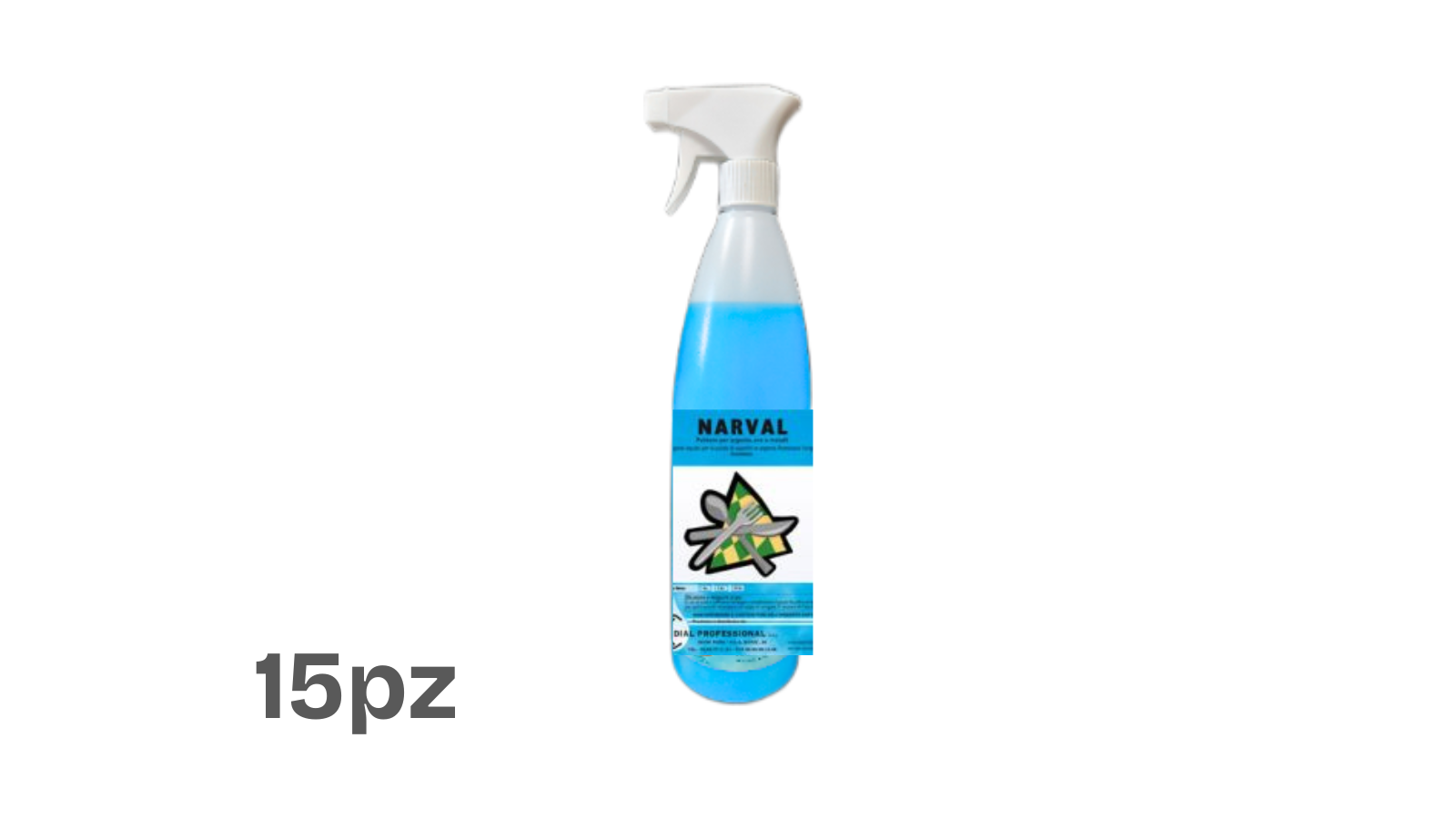 Narval Detergente Pulitore Acciaio (15x1lt)