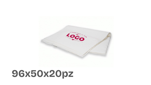 Asciugamano Goffrato in Carta a Secco 30x40 cm (96x20x50pz) – Personalizzabile
