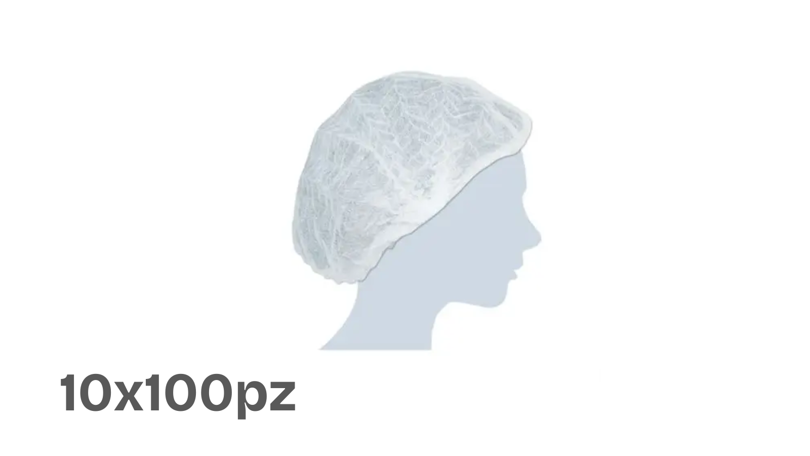 Cuffia Monouso Bianca in TNT (10x100pz)