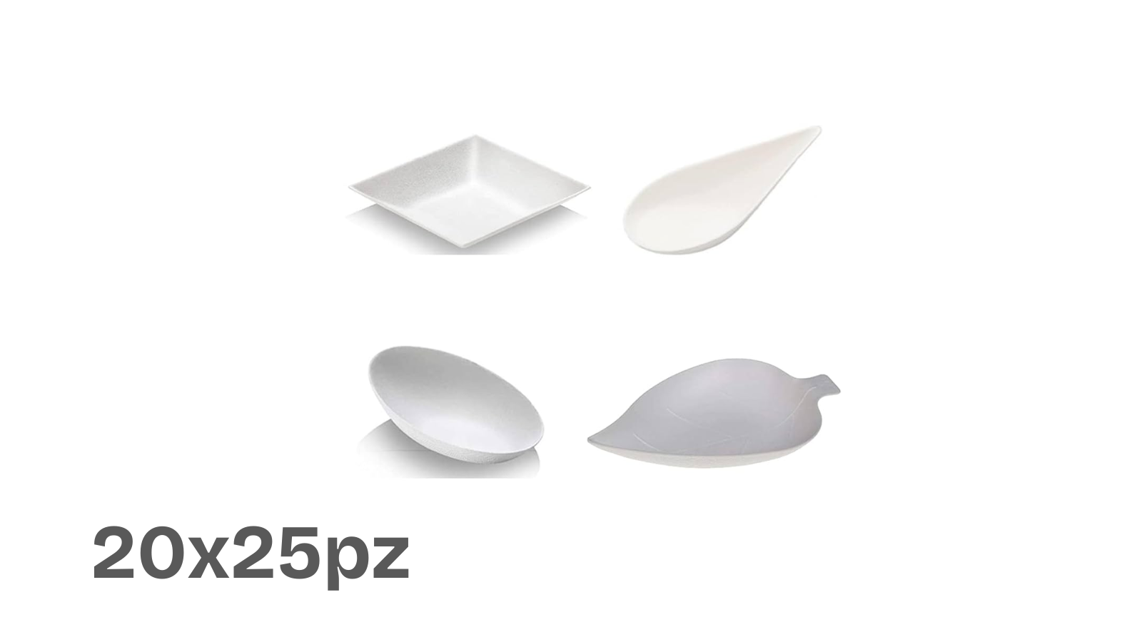 Finger Food in Polpa di Cellulosa (20x25pz)