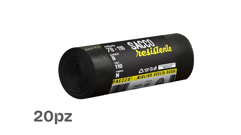Sacchi Neri o Ambra 72x110 - 50My (20pz)