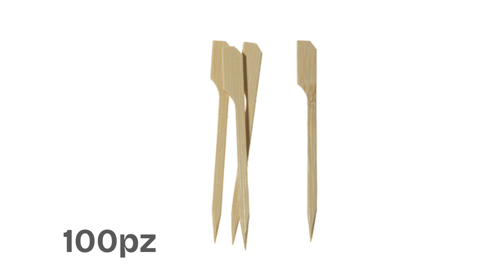 Spiedino Bandiera in Bamboo – Varie Misure (100pz)