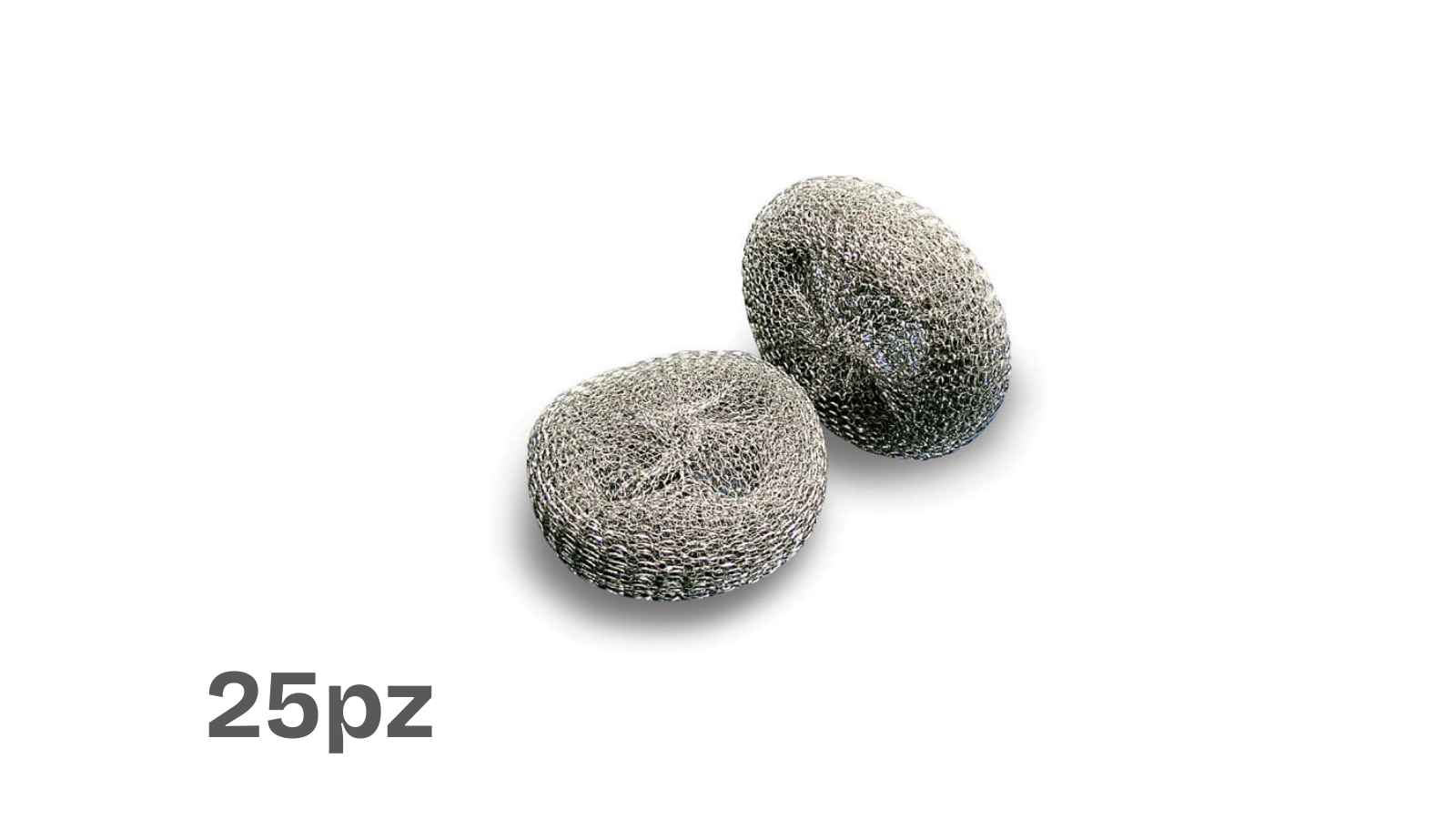 Spugna Acciaio Zincata Professionale 60gr (25pz)