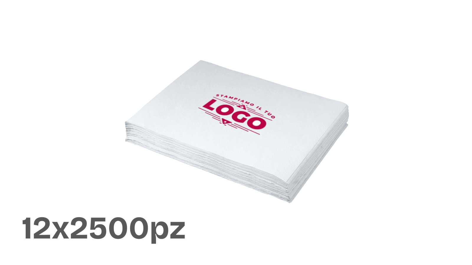 Tovaglietta di Carta base bianca 30x40 (12x2500pz) – Personalizzabile