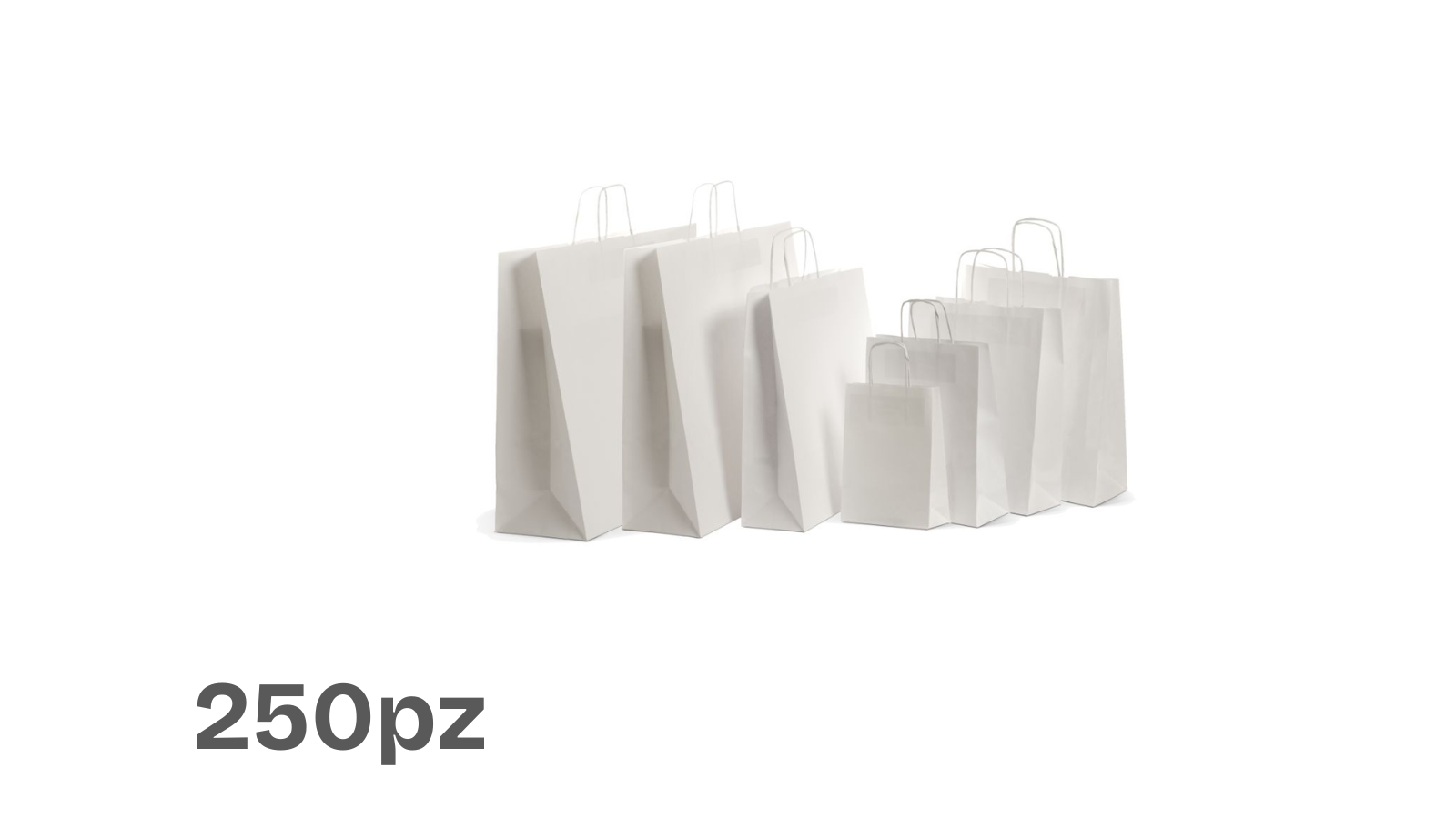 Buste Carta Marroni/Bianche Asporto 100gr (250/300pz)